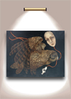 Kauz mit Masken